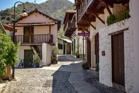 塞浦路斯,卡洛帕纳约蒂斯,建筑,街道,夏天,旧的,村庄,房屋 塞浦路斯,卡洛帕纳约蒂斯,建筑,街道,夏天,旧的,村庄,房屋