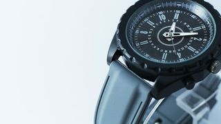 模拟、手表、显示、11:08、时间、时钟、计时器、业务