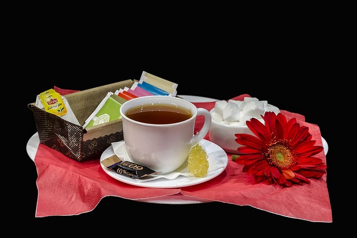 茶馆，亚美尼亚，埃里温，茶包，鲜花，巧克力，茶，订单