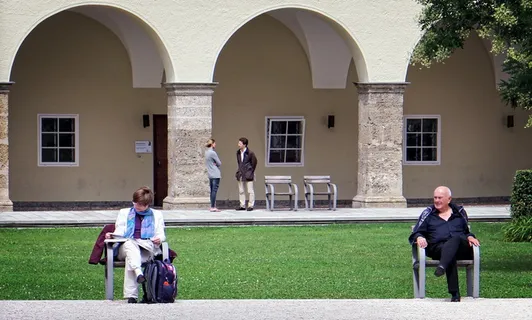 单人，单独，单人，人，坐，休息，座位，人