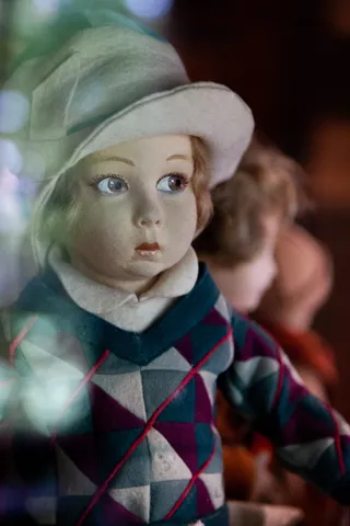 澳大利亚, ​​蓝山, Leurella Gardens 遗产屋玩具和铁路博物馆, 手工制作, 古董, 年份, 手绘, 罕见