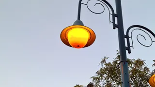 路灯，灯具，天空，灯光，路灯，建筑，路灯，装饰