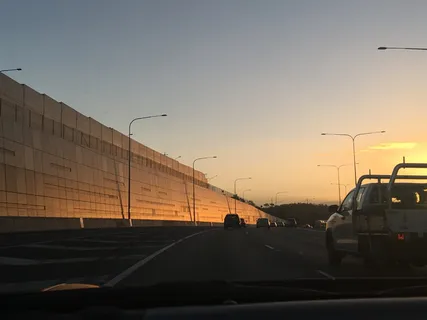 澳大利亚,古德纳,伊普斯维奇高速公路,交通,日落,道路,穆迪,路 澳大利亚,古德纳,伊普斯维奇高速公路,交通,日落,道路,穆迪,路
