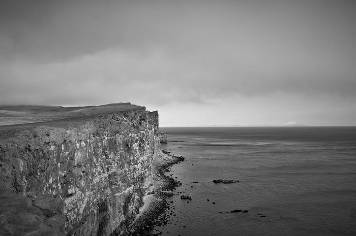 冰岛，拉特拉布拉格，海，水，天空，陆地，海滩，云天