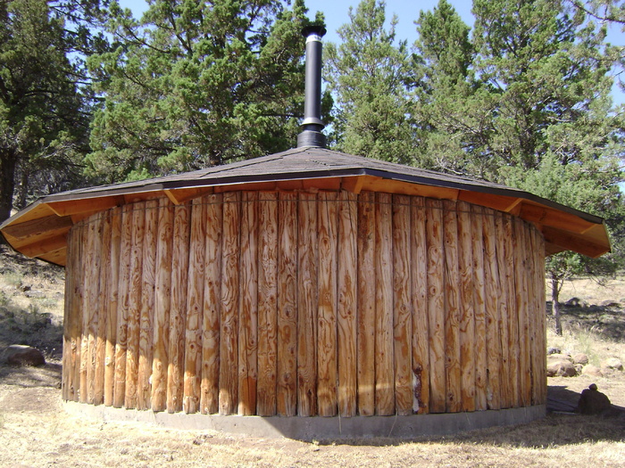 汗水小屋，高地沙漠，俄勒冈州，树木，植物，建筑，自然，建筑结构