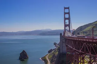 金门, 景观, 蓝色, 著名, 旅游, 旅行, 建筑, 桥梁