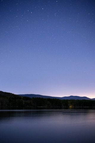 黑暗、黎明、黄昏、黄昏、银河、湖泊、风景、光明