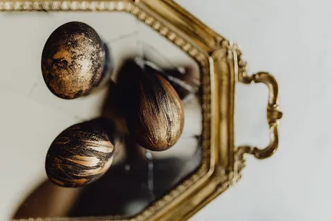 金色复活节彩蛋 金色复活节彩蛋