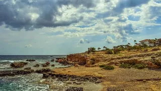 岩石海岸，自然，海洋，海岸，风景，别墅，风景，天空