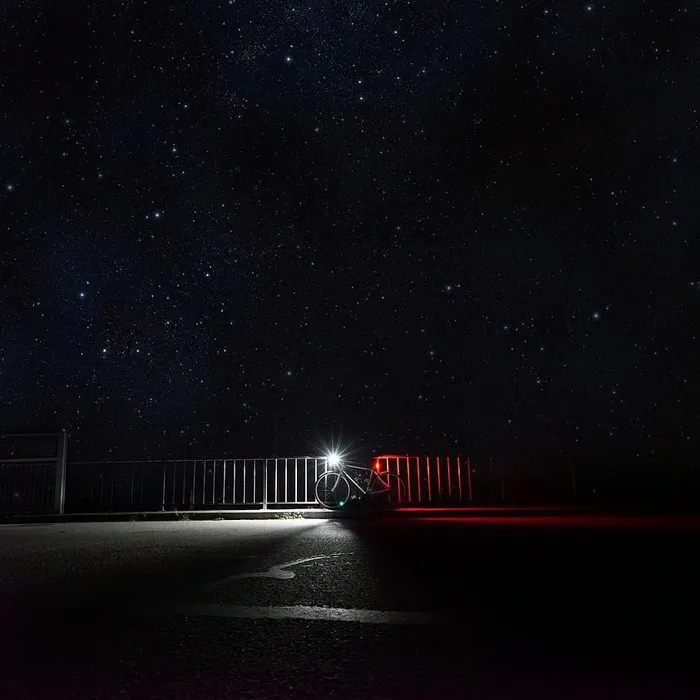 银河，夜晚，星星，射击，栅栏，黑暗，天空，自然