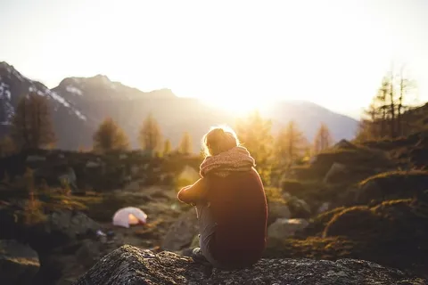 独自一人,巨石,田园诗,风景,山脉,自然,放松,岩石 独自一人,巨石,田园诗,风景,山脉,自然,放松,岩石