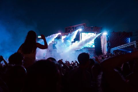 人，人，人群，室内设计，室内，伊卡洛斯音乐节，德国，音乐会