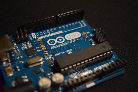 蓝色，arduing电路板，arduino，电子，集成电路，ic，计算机，工程