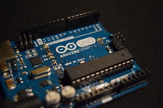 蓝色，arduing电路板，arduino，电子，集成电路，ic，计算机，工程
