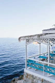 保加利亚尼斯巴尔老城的餐馆