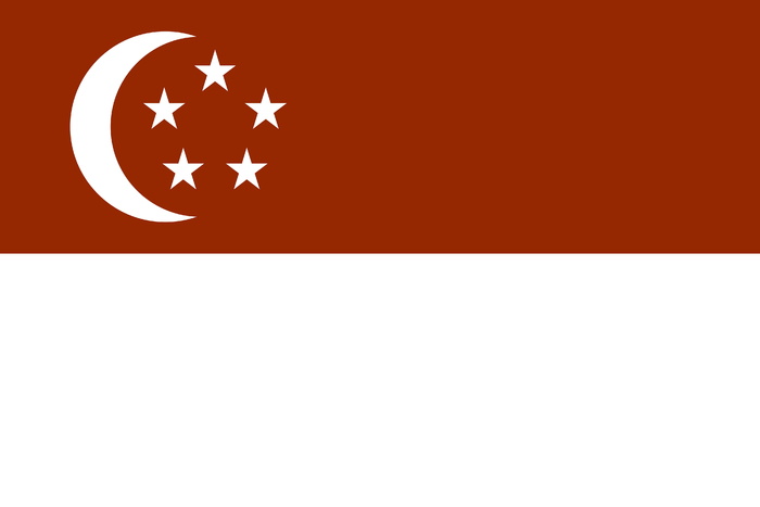 新加坡国旗，国旗，公共领域，新加坡，象征，国家标志，爱国主义，插图