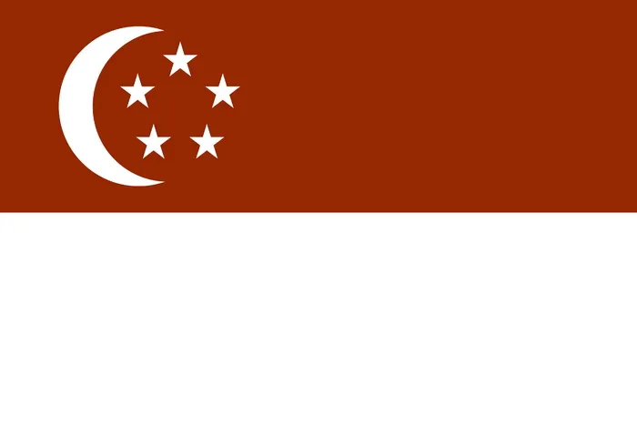 新加坡国旗，国旗，公共领域，新加坡，象征，国家标志，爱国主义，插图
