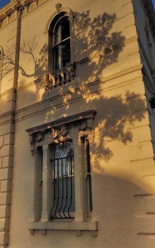 墨尔本，城市，建筑，建筑，建筑物外观，建筑结构，窗户，低视角