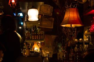 美国，纽约，托米爵士，魔术，魔术，酒吧，灯光，葡萄酒