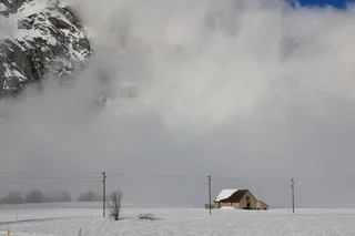冬天，雪，风景，冬天，寒冷的温度，天空，云天，自然之美