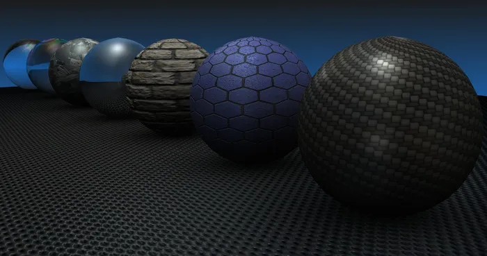 色球花色、纹理、3d、渲染、4K、背景、背景图像、3d模型