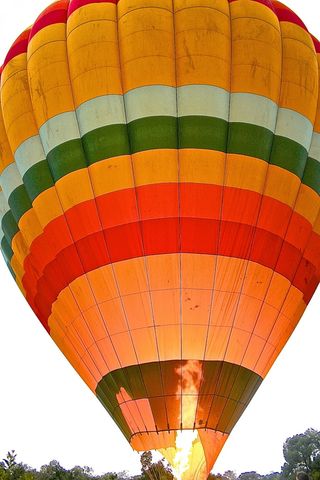 气球, 非洲, 自然, 年份, 经典, 景观, 冒险, 热气球