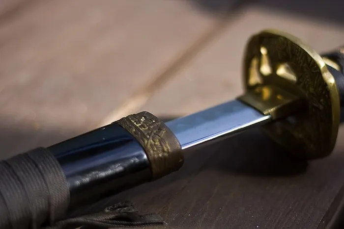 武士刀，剑，刀锋，武士，日本，武器，日本，特写