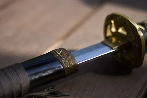 武士刀，剑，刀锋，武士，日本，武器，日本，特写