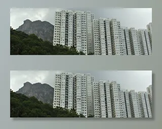 城市、城市、城镇、建筑、高层、公寓楼、香港、住房