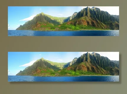 身体、水、山、白天、全景、考艾岛、夏威夷群岛、山峰 身体、水、山、白天、全景、考艾岛、夏威夷群岛、山峰