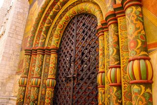 克里姆林宫，莫斯科，俄罗斯，大教堂，宗教，信仰，灵性，没有人