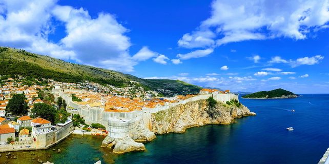 克罗地亚，杜布罗夫尼克，特里普，国王兰廷加，特里普，旅行者，博客，博士