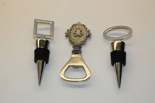 食品，饮料，开瓶器，现代，封瓶器，酒精，器具，黑银