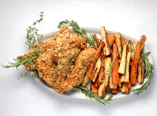 食物，植物，薯条，晚餐，鸡肉，肉酱，逾越节，肉酱