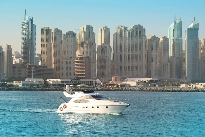 迪拜，码头，游艇，水，航海船，建筑，建筑外观，交通