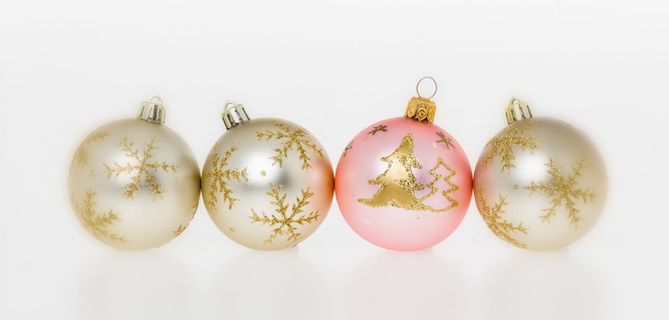 圣诞节, 圣诞树球, 四, 装饰, 球, 冬天, 假期, 对象组