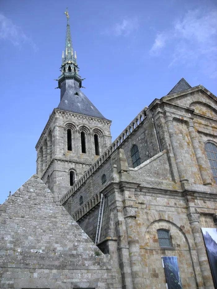 圣米歇尔山，诺曼底，诺曼底，法国，历史，旅游，欧洲，修道院