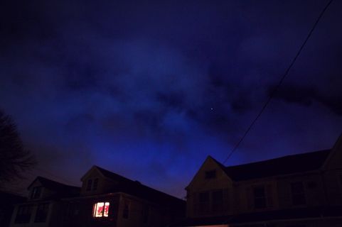 美国、纽约、法拉盛、太空、恒星、宇宙、夜生活、城市