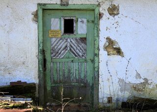 入口门、输出、入口、建筑、已建结构、废弃、旧、建筑