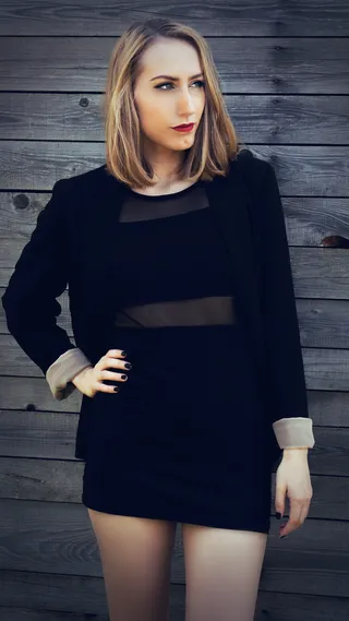 什么都没有，还有一件事，美女，一个人，正面，美女，头发