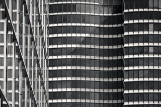 建筑，摩天大楼，城市，建筑，办公，城市景观，现代，城市