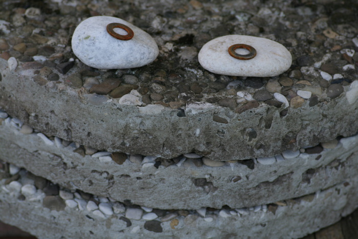 石头，石板，脸，微笑，笑，特写，没有人，固体