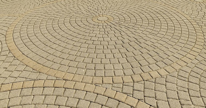 修补、铺路石、圆形、圆形、复合石、混凝土块、铺路石、石板