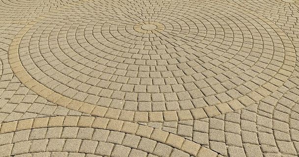 修补、铺路石、圆形、圆形、复合石、混凝土块、铺路石、石板