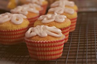 烘焙食品、特写、纸杯蛋糕、景深、甜点、食品、新鲜、糖衣