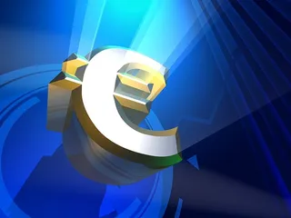 欧元、符号、货币、商业、图标、金融、银行、金融