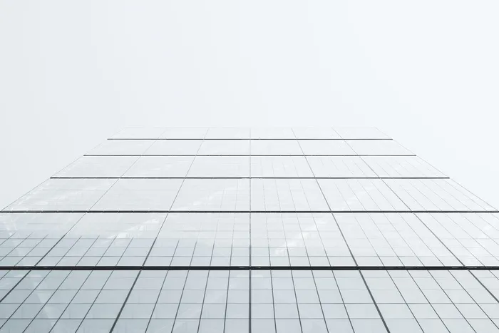 玻璃建筑的建筑摄影