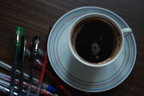 咖啡，饮料，布局，休息，放松，咖啡sypana，茶杯，马克杯