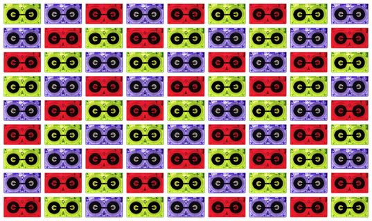 vhs、透明、技术、视频、多色、全画幅、室内、无人