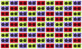 vhs、透明、技术、视频、多色、全画幅、室内、无人